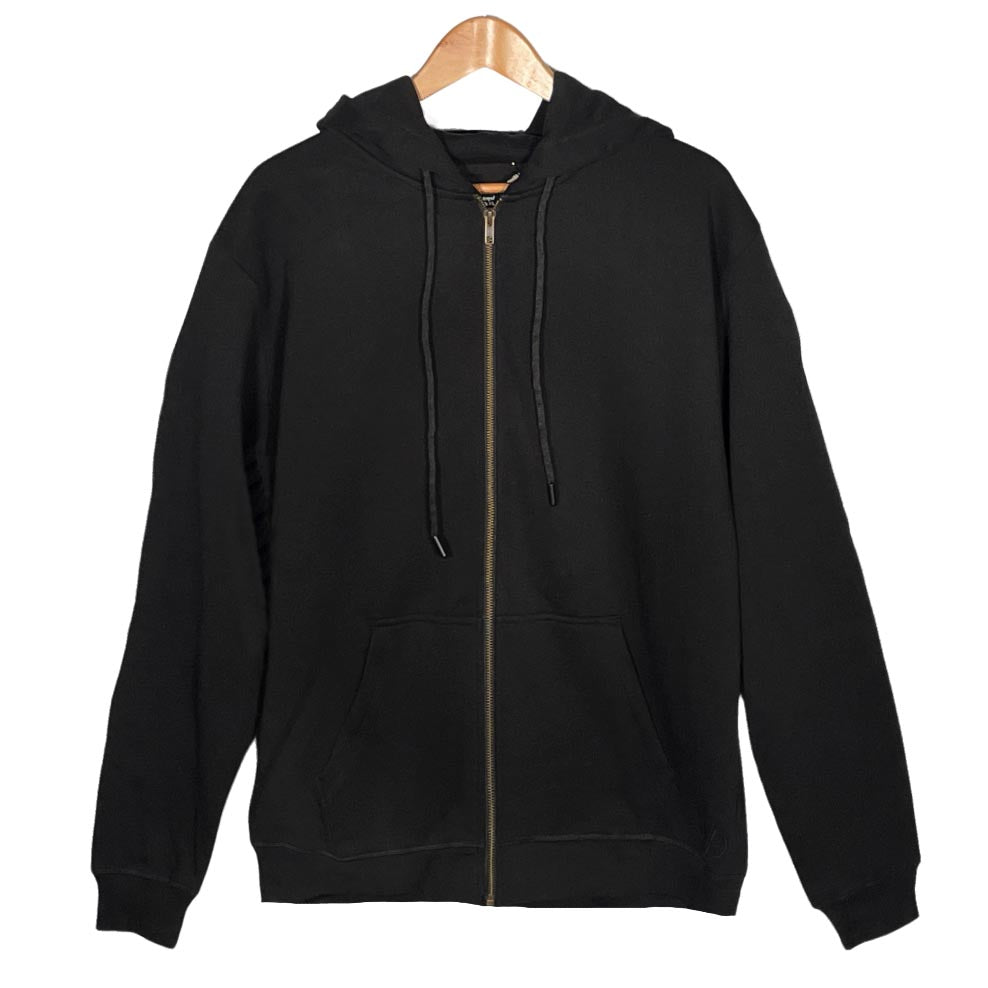 Men's Organic Zip Hoodies - Black