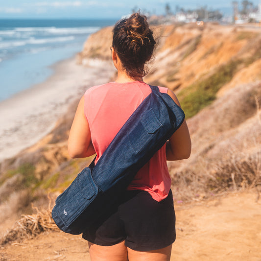 Yoga Mat Bag | Organic Denim