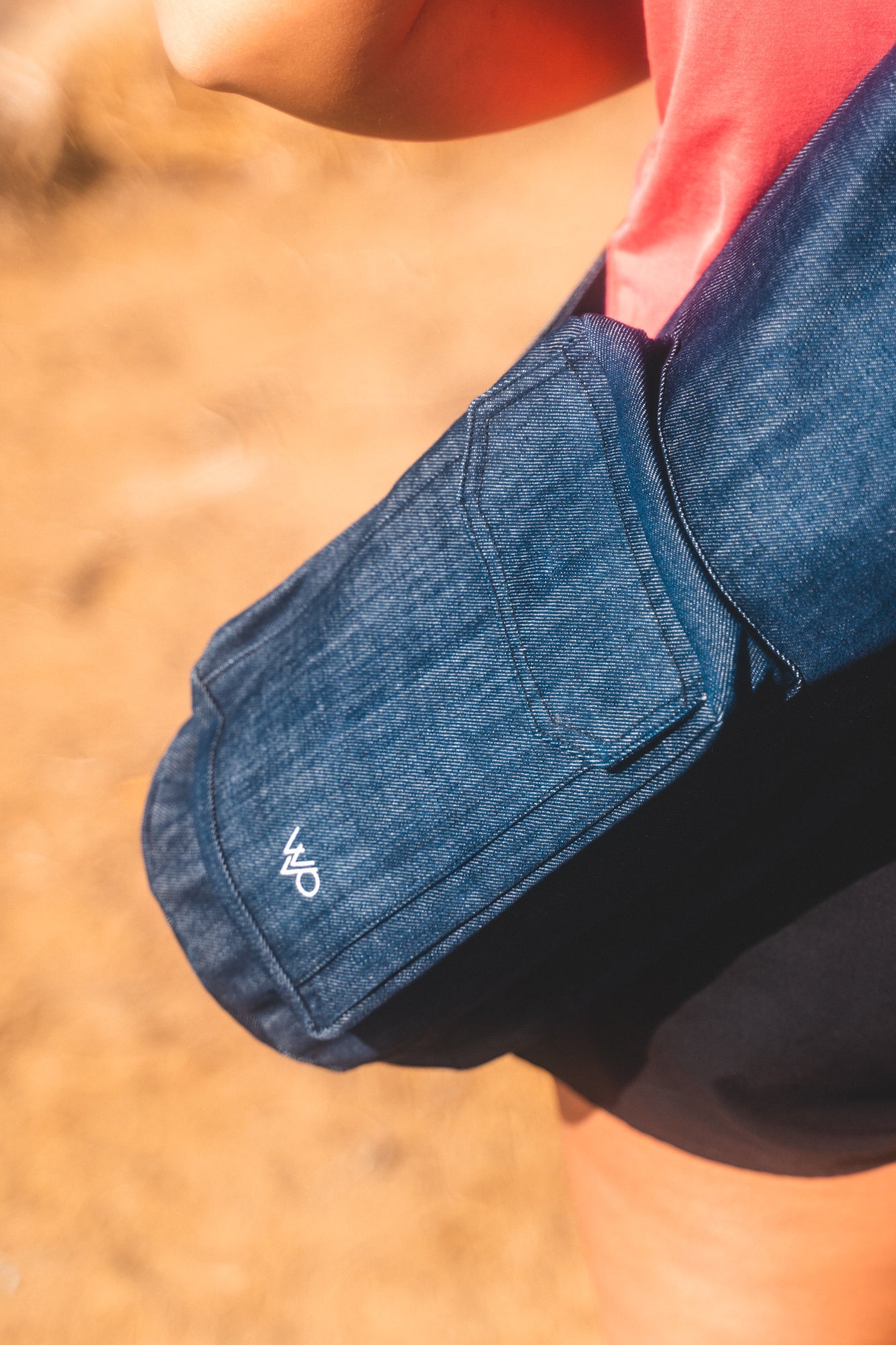 Yoga Mat Bag | Organic Denim