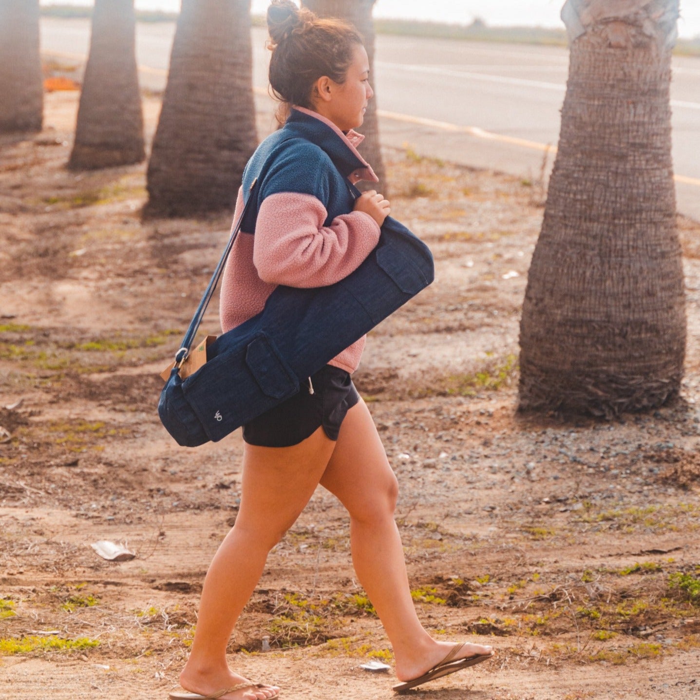 Yoga Mat Bag | Organic Denim
