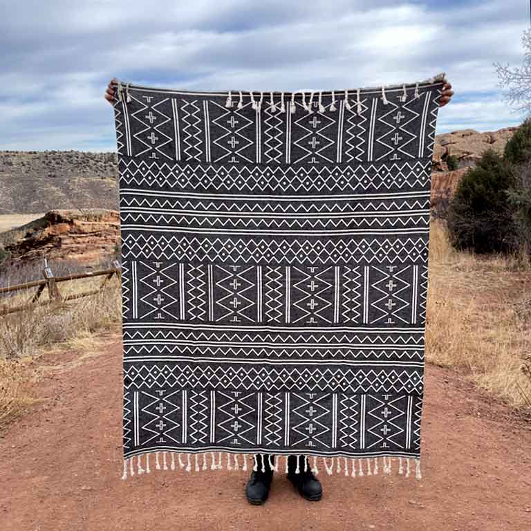 Organic Cotton Throws