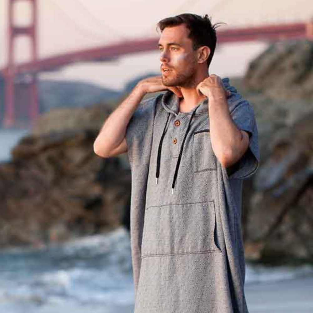 Travel Cotton Surf Poncho - Kids sizes to Adult