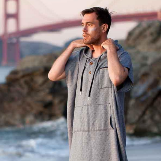 Travel Cotton Surf Poncho - Kids sizes to Adult