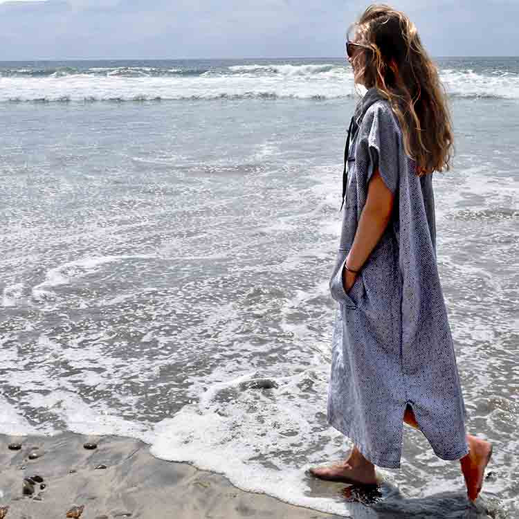 Travel Cotton Surf Poncho - Kids sizes to Adult
